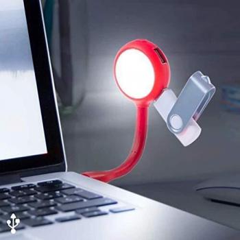 Lámpara LED Azul con Puertos USB 144858