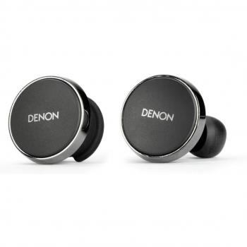 Denon PerL Pro True Wireless Adaptive Noise Cancelling Earbuds, Black