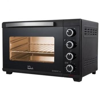 Mini Horno Eléctrico Sytech OV300 30L 1600W, color Negro