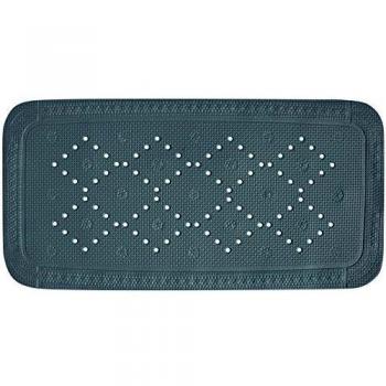 Alfombra Antideslizante para Bañera Spirella Alaska 71x36cm Gris Claro PVC