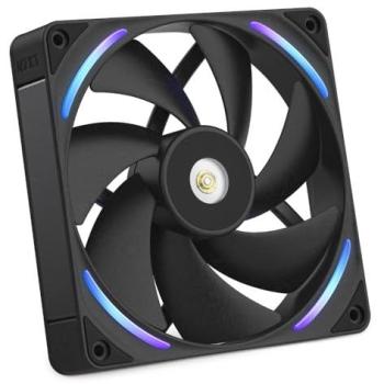 Ventilador NZXT F140X RGB de 140 mm, rendimiento alto, 2400 RPM, negro