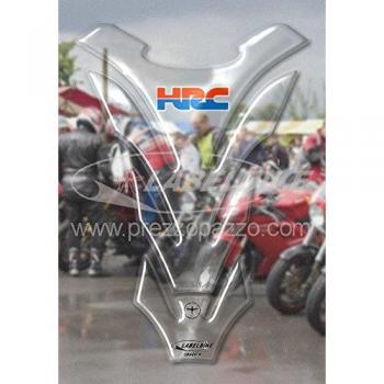 paraserbatoio transparente de resina 3d Compatible para depósito moto Honda HRC