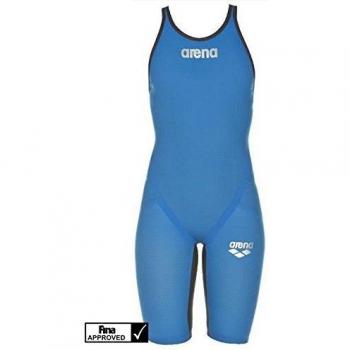 Arena W Pwsk Carbon Flex Vx Fbslo Bañador Bañador de Competición, Mujer Azul