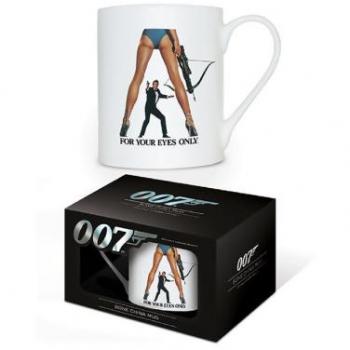 Taza de Desayuno James Bond 007 For Your Eyes Only en Porcelana China