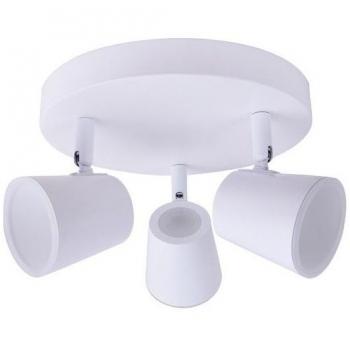Plafón LED 3 Focos 15W 4000k Ice Blanco CRISTALRECORD 25-613-01-000