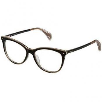 Police S0348916 Montura de Gafas VPL73607ME para Mujer, Multicolor, 53 mm