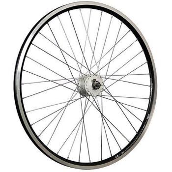 Rueda delantera de bicicleta X-Plorer 28 pulgadas con dinamo DH3N31 negra