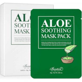 Benton - Aloe Soothing Mask Pack Set 2024 Version - 23g x 10 sheets - Cosmetics