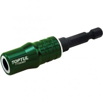 Adaptador de puntas magnético TOPTUL FTGB0807, 1/4 hexagonal, longitud 70mm