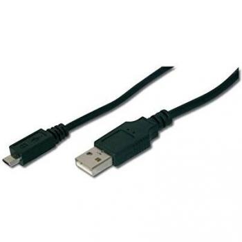 DIGITUS USB 2.0 ANSCHLUSSKABEL, A - MIKRO B ST/ST, 1.0M,SW