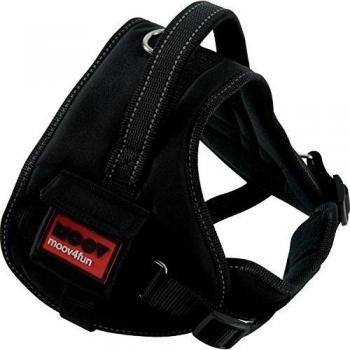 Arnés ajustable Zolux Moov para perros, negro - Talla L: 62 - 82 cm de perímetro torácico