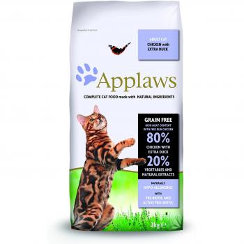 Applaws Adult Chicken & Duck Dry Cat Food 2kg