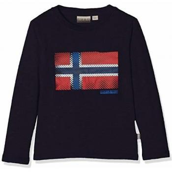 Napapijri K SIBU LS Camiseta, Azul