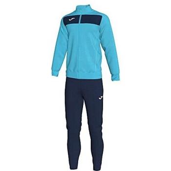 Joma Academy II Chandal Caballero, Hombre, Turquesa Fluor/Marino, L