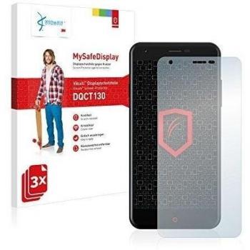 3x Vikuiti MySafeDisplay Protector de Pantalla DQCT130 de 3M para Zopo Touch ZP530