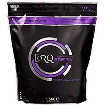 Torq Bebida energética de grosella negra natural, 1,5 kg