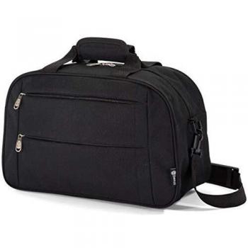 Bolso Viaje BENZI BZ5496, Mediano 40 cm. Negro
