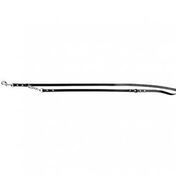 TRIXIE Ramal Basic, XS-S, 2.00 m/10 mm, Negro, Perro