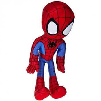Peluche Spidey con sonidos (Spiderman) - Toy Partner - SNF0006, Multicolor, incluye sonidos y es parte de la serie Spidey And His Amazing Friends