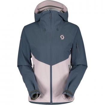 Chaqueta de esquí de mujer EXPLORAIR 3L Scott - impermeable, transpirable, con costuras selladas, capucha ajustable, ventilación bajo los brazos, bolsillo para forfait y sistema de ajuste en la cintura