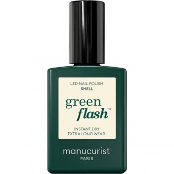 Manucurist Green Flash Instant Dry Extra Long Wear Esmalte de Uñas 15 ml Shell