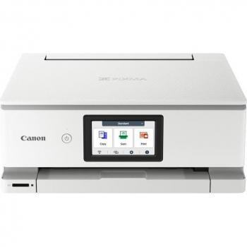 Canon PIXMA TS8751 Impresora Multifunción Inyección de Tinta Color A4, 4800 x 1200 DPI, WiFi, Dúplex, Blanco (6152C026)