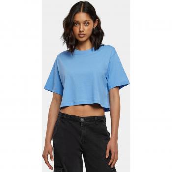 Urban Classics Women's Horizon Blue Short Oversized T-Shirt