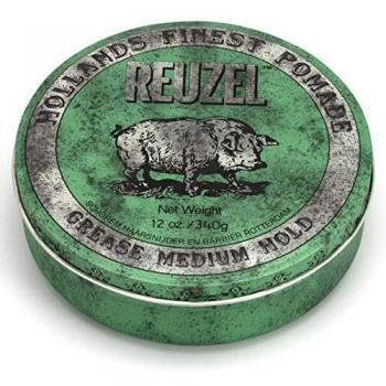 Reuzel pomade green grease medium hold 1er pack 1x 340g