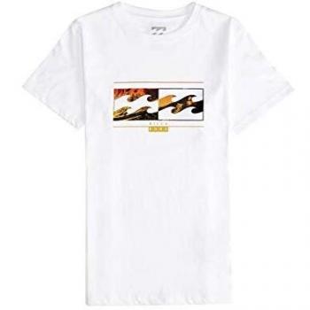 BILLABONG Inversed SS tee Boy Camiseta, Blanco