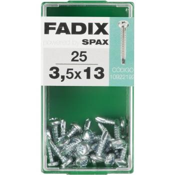 Tornillo Roscachapa Cabeza Redonda Ø3,5 x 13 mm - Caja 25 Uds.
