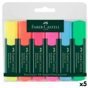Set de Marcadores Faber-Castell Multicolor 5 Unidades