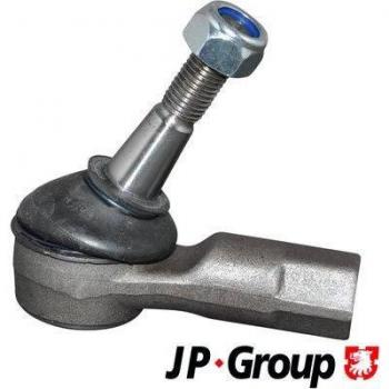 Rótula de dirección JP GROUP 1244603300 con rosca M14x1.5, longitud del vástago 70 mm, diámetro de la bola 22 mm, fabricada en acero forjado y recubierta para