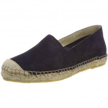 Selected Femme Sfmarley Suede Espadrilles, Alpargata para Mujer, Azul