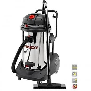 Lavor 8.248.0001 0001 0001 - Aspirador profesional de polvo y líquido Windy 378 IR 3000/3600 W 195 L/s 22/2200 Vacío kPa/mmH2O depósito 78 lt