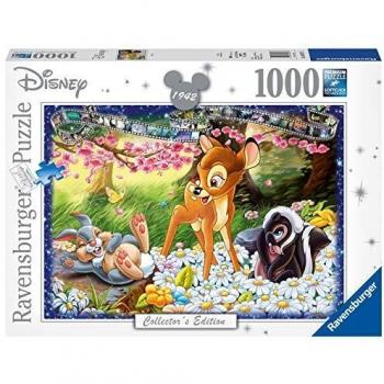 Ravensburger 19677 Disney Collector's Edition Bambi 1000 Jigsaw Puzzle for Adults-Every Unique, Softclick Technology Means Pieces Fit Together Perfectly