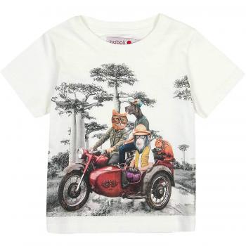boboli Camiseta Manga Corta Punto Liso de bebé niño