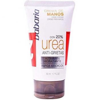 Babaria Crema de Manos Anti-Grietas con Urea 20% - 50 ml
