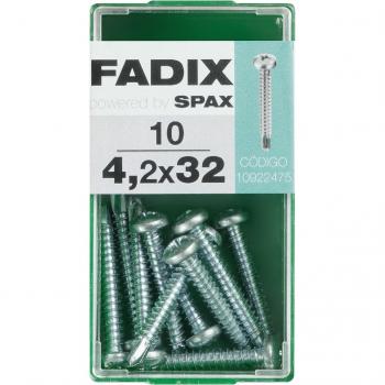 Tornillo Roscachapa Cabeza Redonda Ø4,2 x 32 mm - Caja 10 Uds