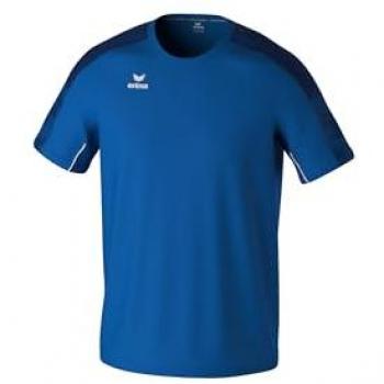 Erima Evo Star Unisex Short Sleeve T-Shirt Blue Size S