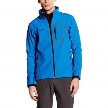 Izas Mogen Chaqueta Softshell, Hombre, Azul Royal/Negro, XL