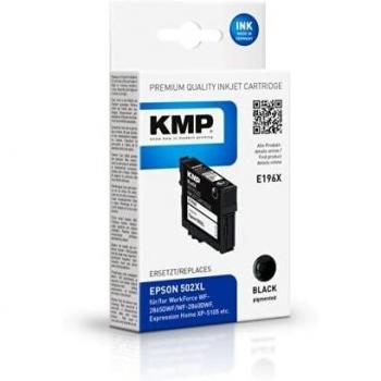 Cartucho de Tinta KMP E196X Compatible Epson 502XL Negro 9,5 ml 550 Páginas