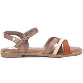Sandalia de mujer Xti 142851 beige con hebilla