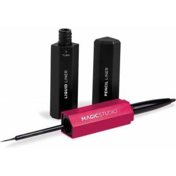 Magic Studio 2-in-1 Eye Pencil & Liquid Liner Dual-Ended Eyeliner