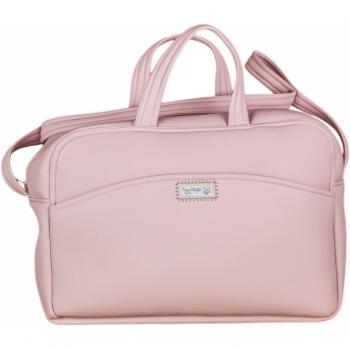 Bolsa de canastilla Rosy Fuentes - Canastilla de diseño elegante, fabricada en materiales duraderos, con asas resistentes para un fácil transporte, espacio amplio para almacenar artículos esenciales del bebé, y un estilo moderno que combina funcionali