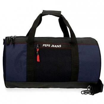 Bolso de Viaje Pepe Jeans Split, Azul, 50x27x27 cms