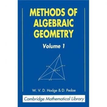 Métodos de Geometría Algebraica: Volumen 1 (Biblioteca Matemática de Cambridge)
