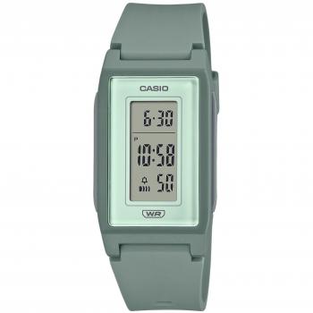 Casio POP Digital Green Resin Strap Quartz Unisex Watch LF-10WH-3