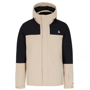 Chaqueta de esquí Protest Choose Beige Slim Fit para hombre