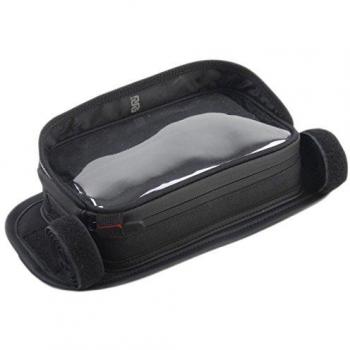 OJ M155 Case Plus Mini Bolsa de Accesorios, GPS, o Smartphone con Soporte rápido para Correa, Color Negro 17,5 x 11,5 x 5 cm