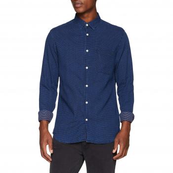SELECTED HOMME Slhslimnolan Shirt LS Mix W, Camisa para Hombre,